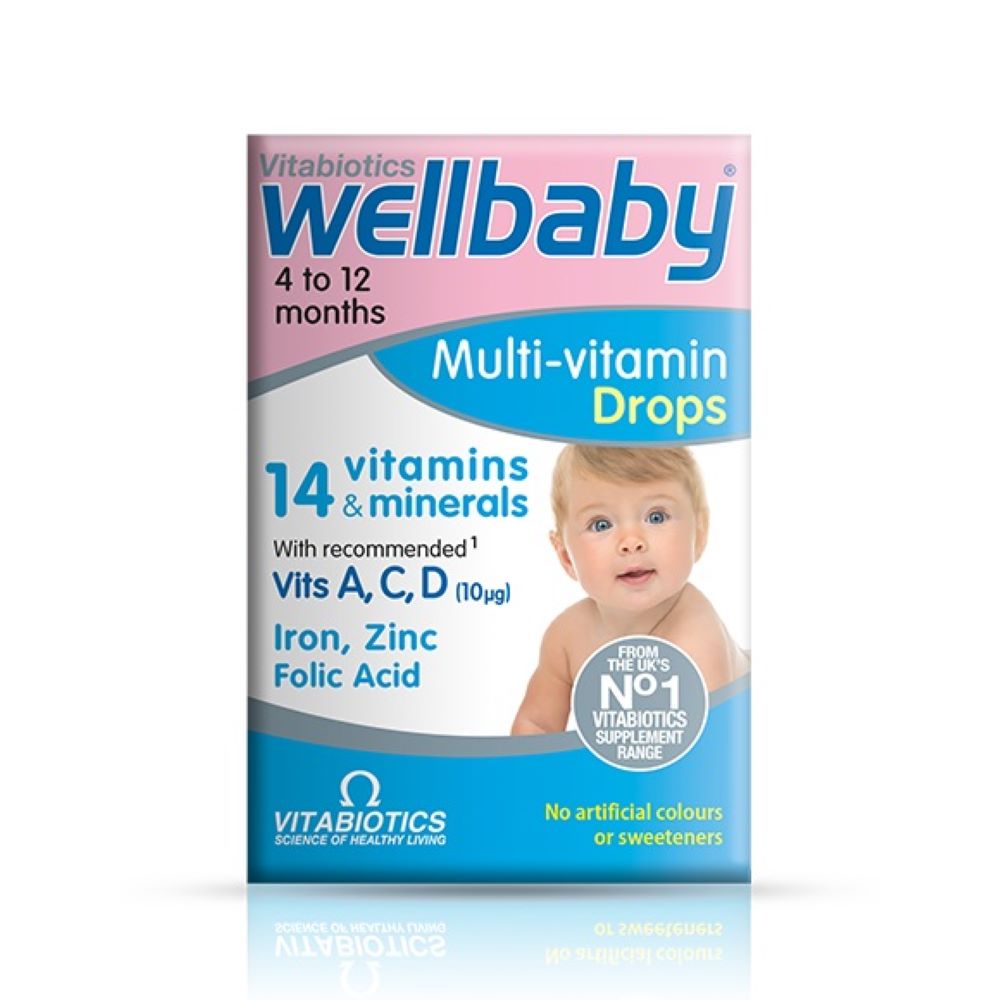 Vitabiotics Wellbaby Multi-vitamin Drops 30ml 