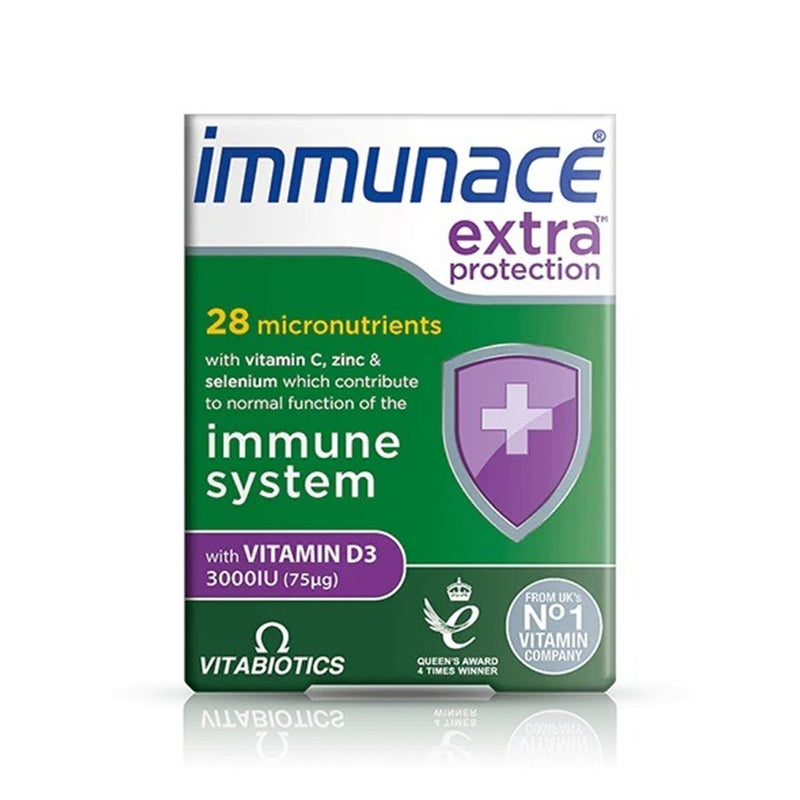 Vitabiotics Immunace Extra Protection 30 Tablets